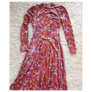 Free People Maxi Flower Dress